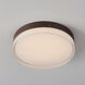Illuminaire II LED 7 inch Bronze Flush Mount Ceiling Light