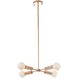 Canada 4 Light 16 inch Gold Chandelier Ceiling Light