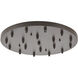 Pendant Options 18 Light 2 inch Oil Rubbed Bronze Canopy, Round