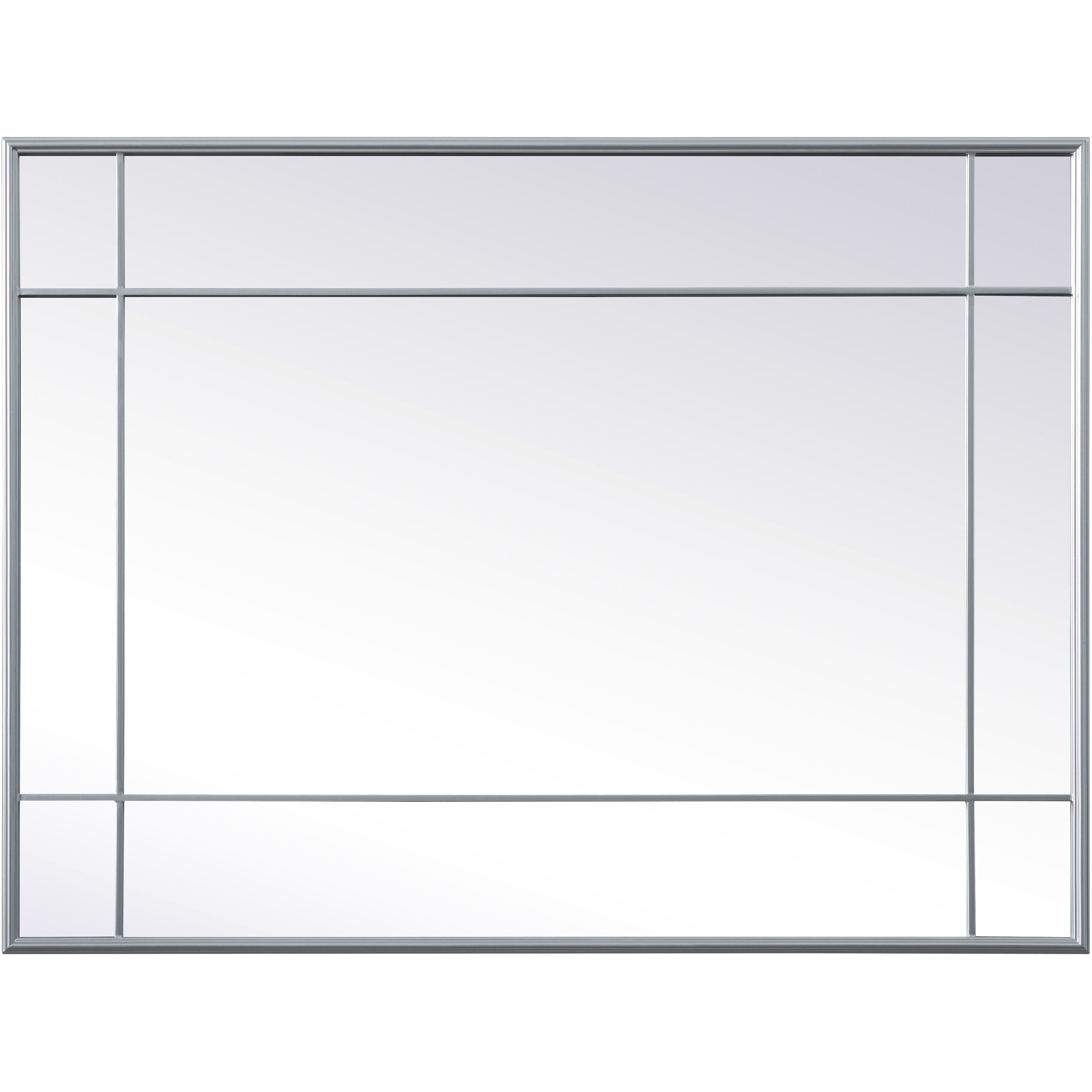 Viola 40 X 30 inch Silver Mirror