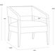 Carlyle Shalimar Tobacco Leather Lounge Chair
