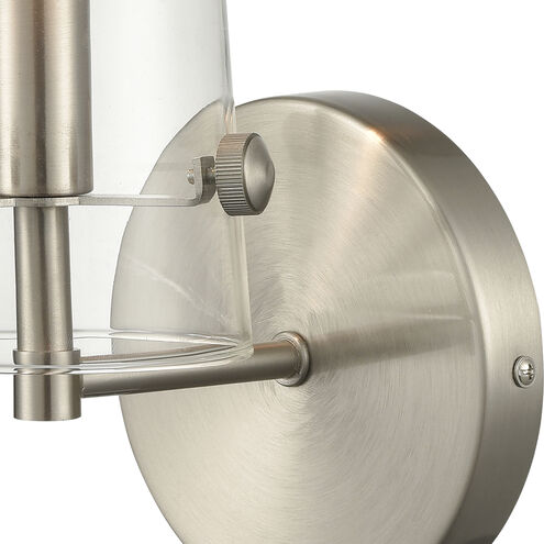 Valante 1 Light 5 inch Satin Nickel Sconce Wall Light
