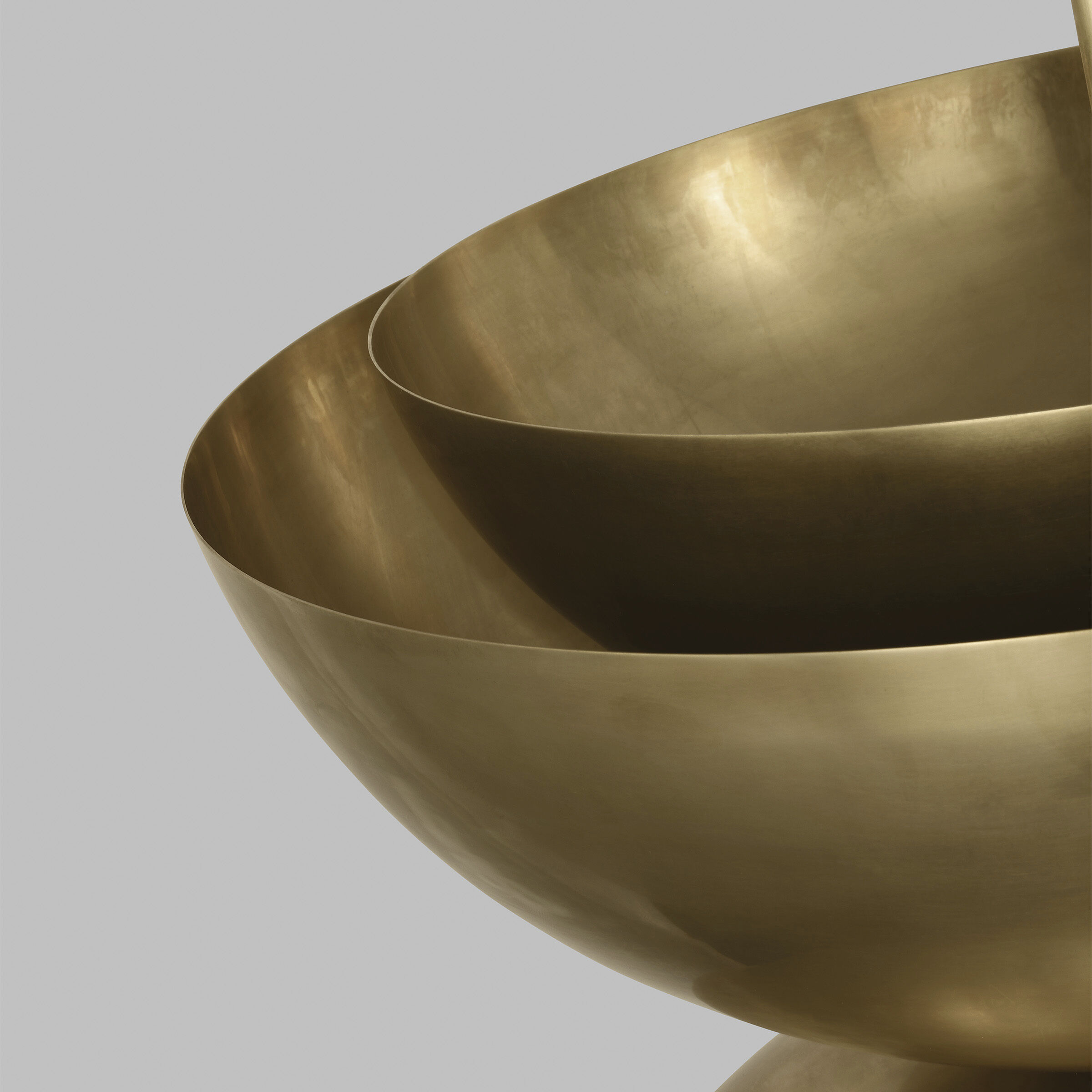 Sean Lavin Shanti LED 26 inch Natural Brass Line-Voltage Pendant Ceiling Light