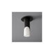 Ellipse LED 6 inch Black Flush Mount Ceiling Light