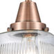 Franklin Restoration Colton 1 Light 5.5 inch Antique Copper Mini Pendant Ceiling Light