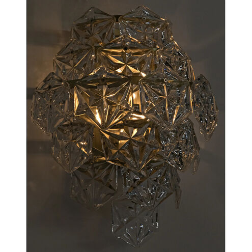 Neive 1 Light 13.5 inch Antique Brass Sconce Wall Light