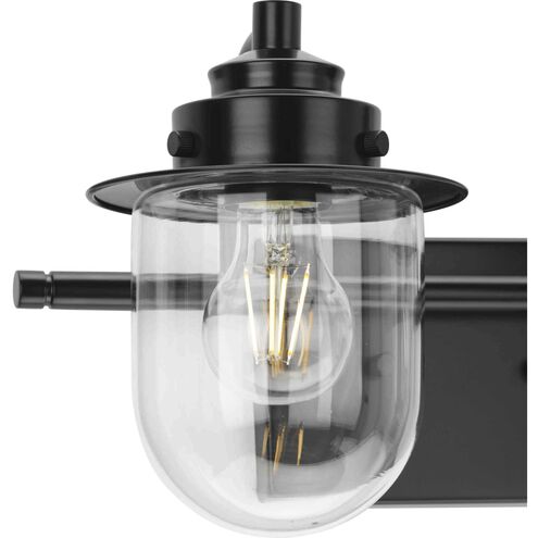 Northlake 2 Light 15.5 inch Matte Black Bath Light Wall Light