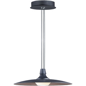 Raven LED 17.75 inch Black Single Pendant Ceiling Light