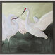 Animals Green and White Framed Art