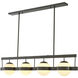Biba 4 Light 55.12 inch Chandelier