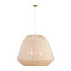 Velune 3 Light 36 inch Legacy Brass Pendant Ceiling Light
