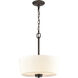 Winslow 3 Light 15 inch Oil Rubbed Bronze Pendant Ceiling Light