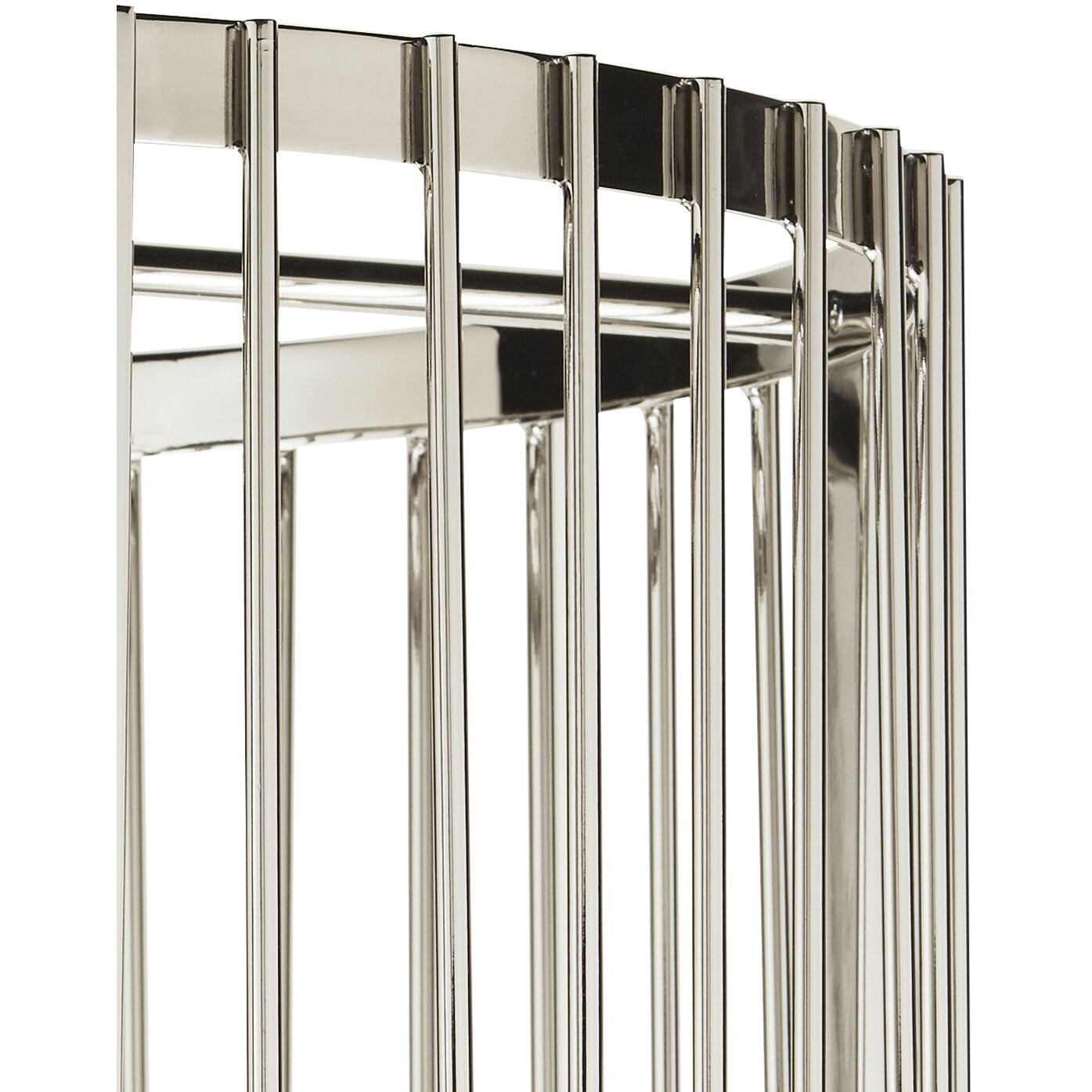 Norfolk 4 Light 22 inch Polished Stainless Steel Chandelier Ceiling Light