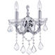 Maria Theresa 2 Light 12 inch Chrome Wall Light