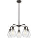 Cindyrella 5 Light 24 inch Oil Rubbed Bronze Chandelier Ceiling Light in Seedy