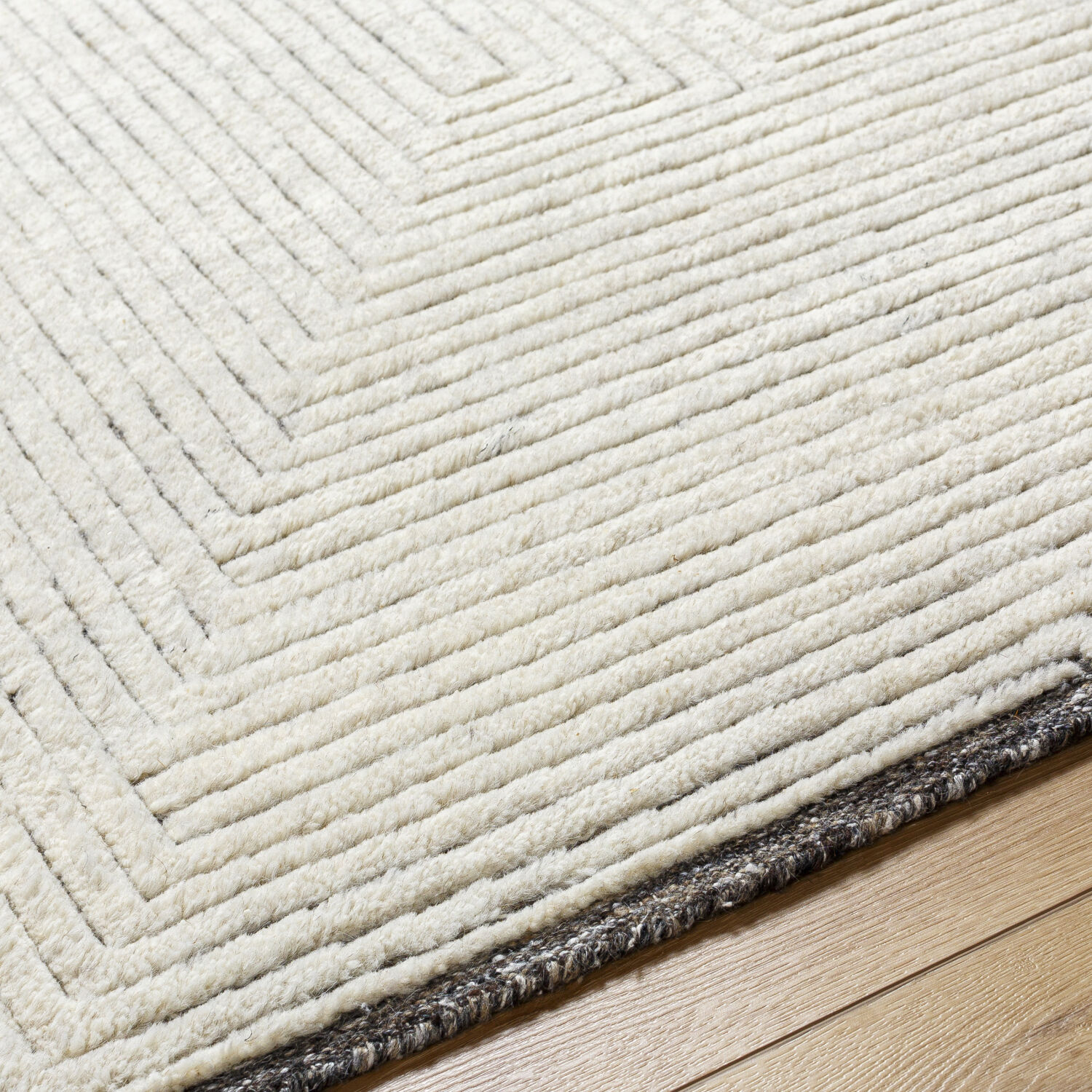 Tunus 108 X 72 inch Taupe Rug, Rectangle