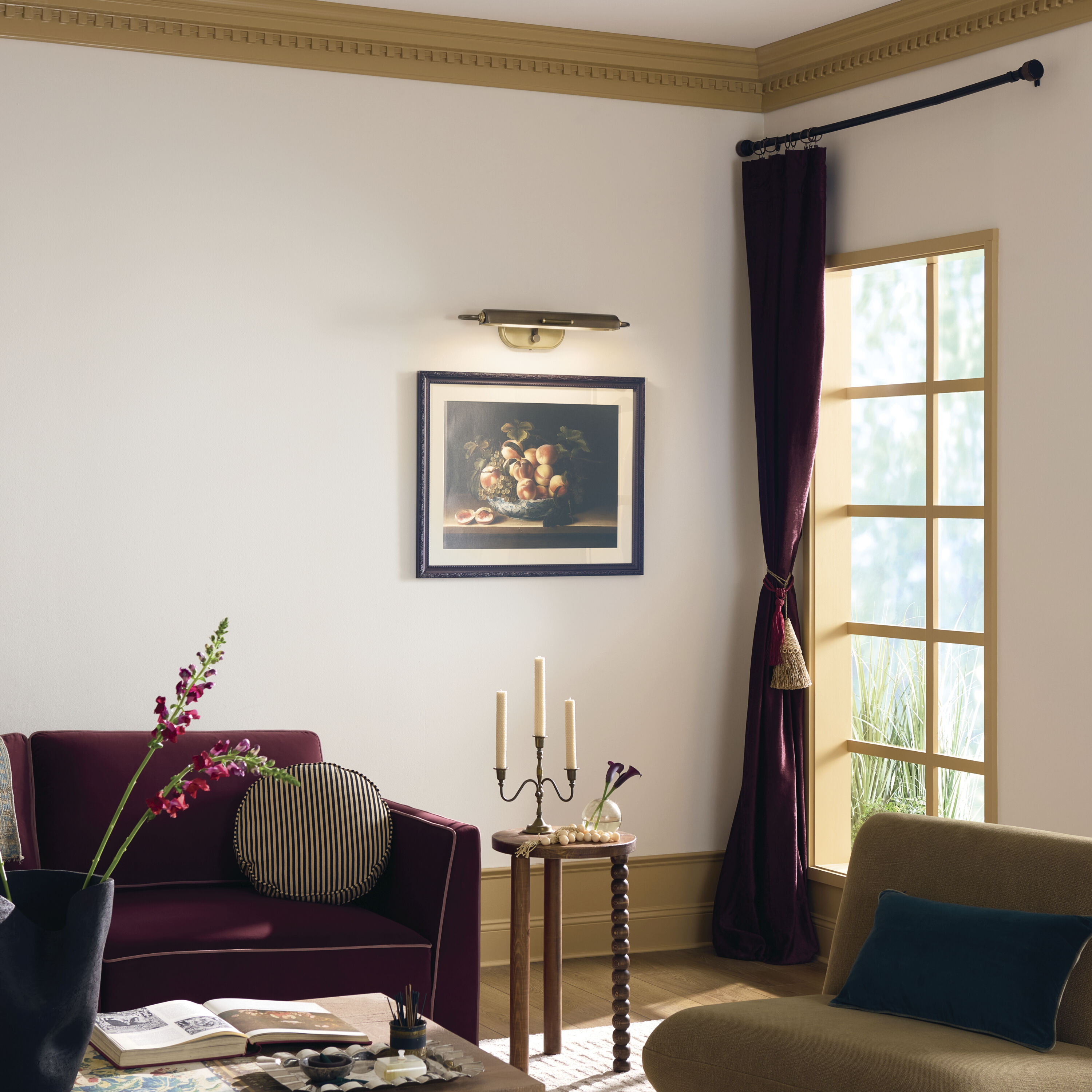Caillier 26 watt 23.25 inch Lacquered Bronze Picture Light Wall Light