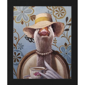 High Tea 11 X 9 inch Non-Glass Framed Art
