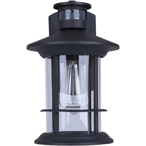 Dakota 1 Light 12.5 inch Black Outdoor Wall Lantern