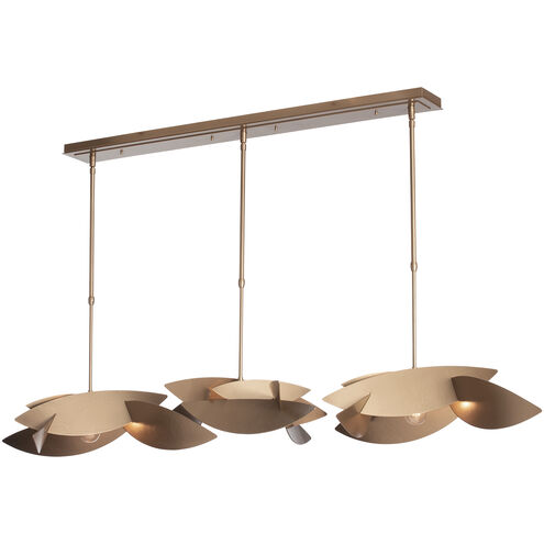 Koi 3 Light 16 inch Soft Gold Pendant Ceiling Light