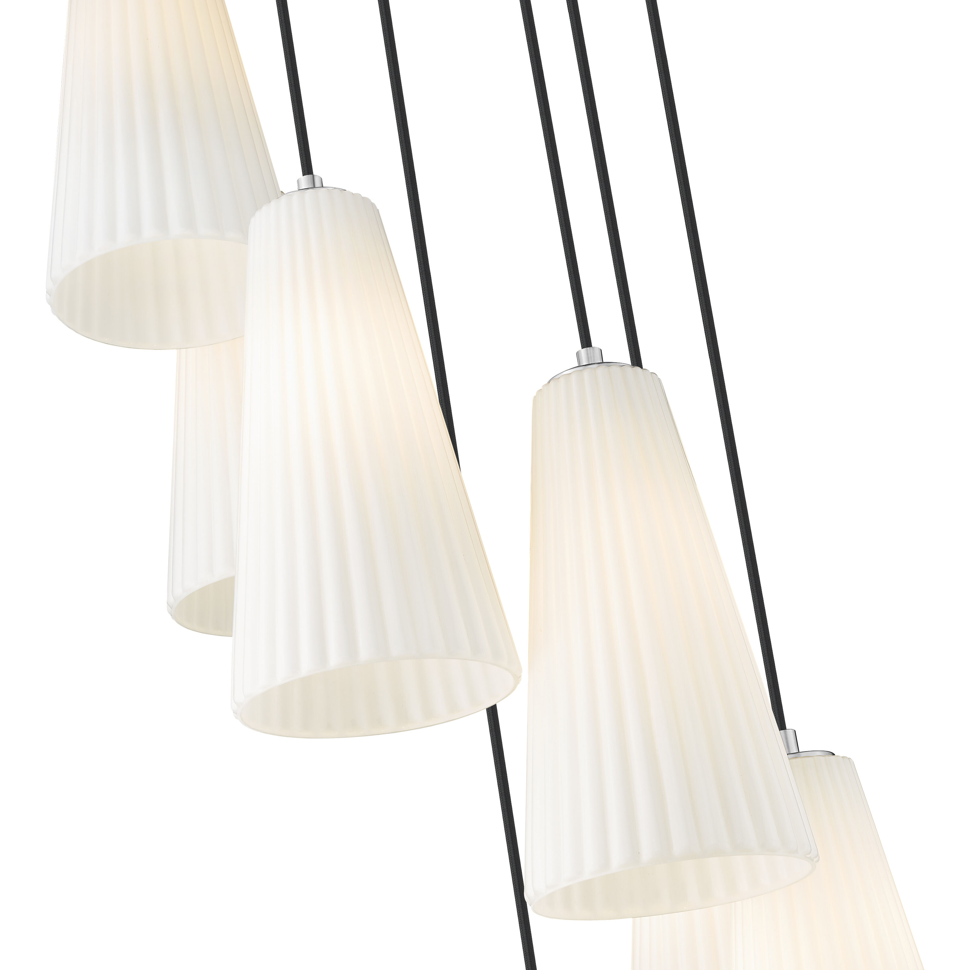 Farrell 7 Light 18 inch Brushed Nickel Chandelier Ceiling Light