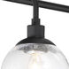 Neighborhood Que 4 Light 33 inch Flat Black Vanity Light Wall Light