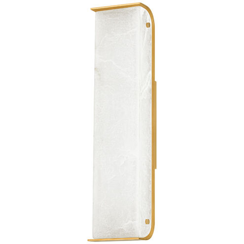 Hera LED 4.25 inch Vintage Brass ADA Wall Sconce Wall Light