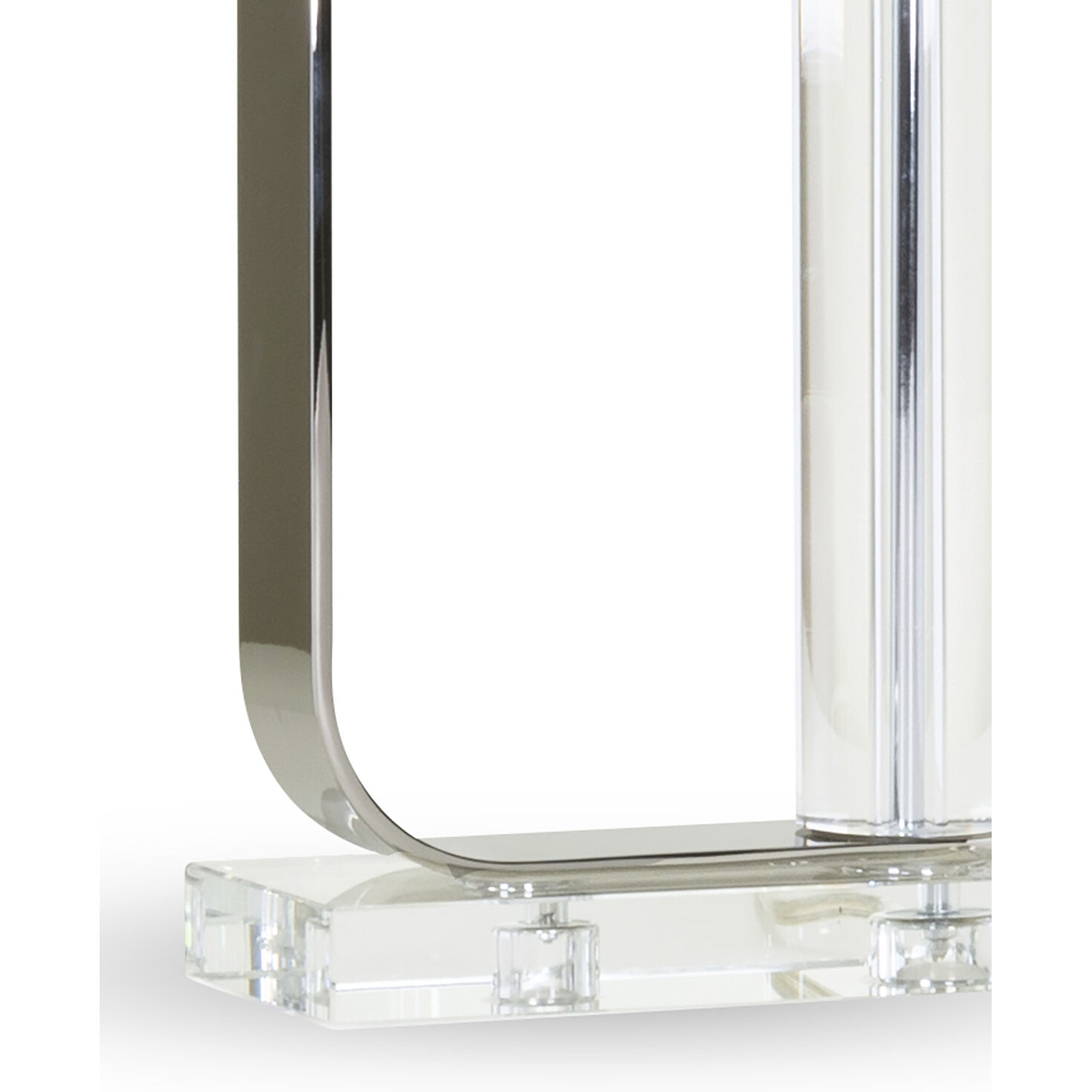 Ronald 28.75 inch 150.00 watt Polished Nickel Table Lamp Portable Light in Left