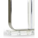 Ronald 28.75 inch 150.00 watt Polished Nickel Table Lamp Portable Light in Left