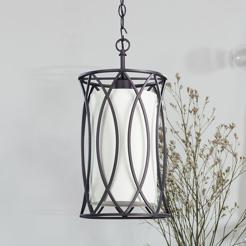 Madison 1 Light 8 inch Oil Rubbed Bronze Pendant Light Ceiling Light