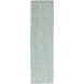 Reeds 36 X 24 inch Aqua/Cream Rugs, Jute