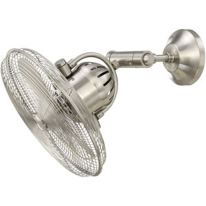 Bellows IV 17.5 inch Brushed Polished Nickel Wall Fan