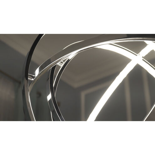 Gyro II LED 31.5 inch Polished Chrome Single Pendant Ceiling Light