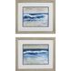 Waterside Collection Blue Framed Art