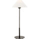 J. Randall Powers Hackney 23 inch 40 watt Bronze Table Lamp Portable Light in Linen