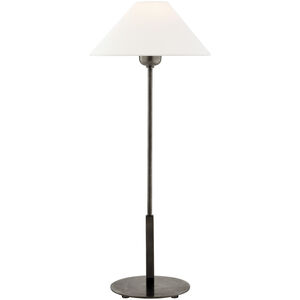 J. Randall Powers Hackney 23 inch 40 watt Bronze Table Lamp Portable Light in Linen