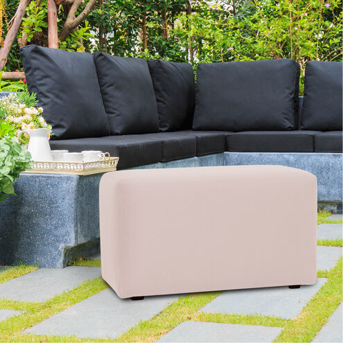 Universal Seascape Sand Outdoor Bench with Slipcover