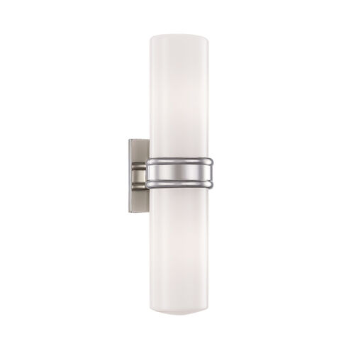 Natalie 2 Light 4 inch Polished Nickel Wall Sconce Wall Light