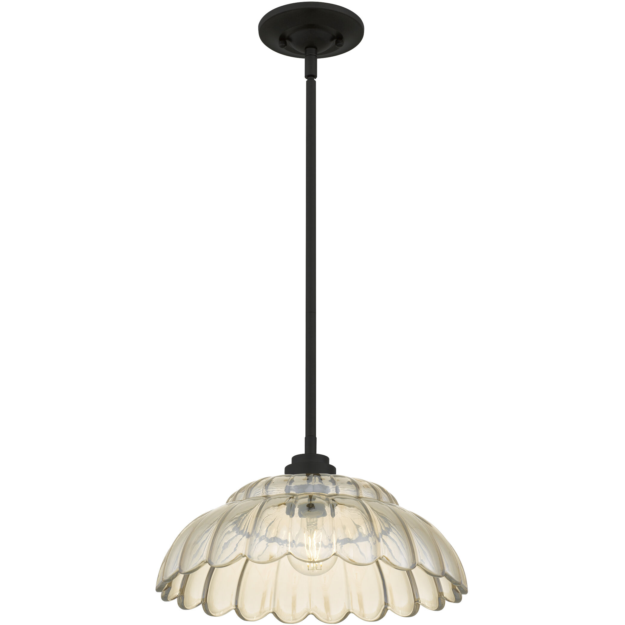 Whitecap Pendant Ceiling Light in Mottled Cocoa