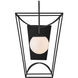 Rochefort 1 Light 31 inch Black Indoor/Outdoor Wall Sconce, Large