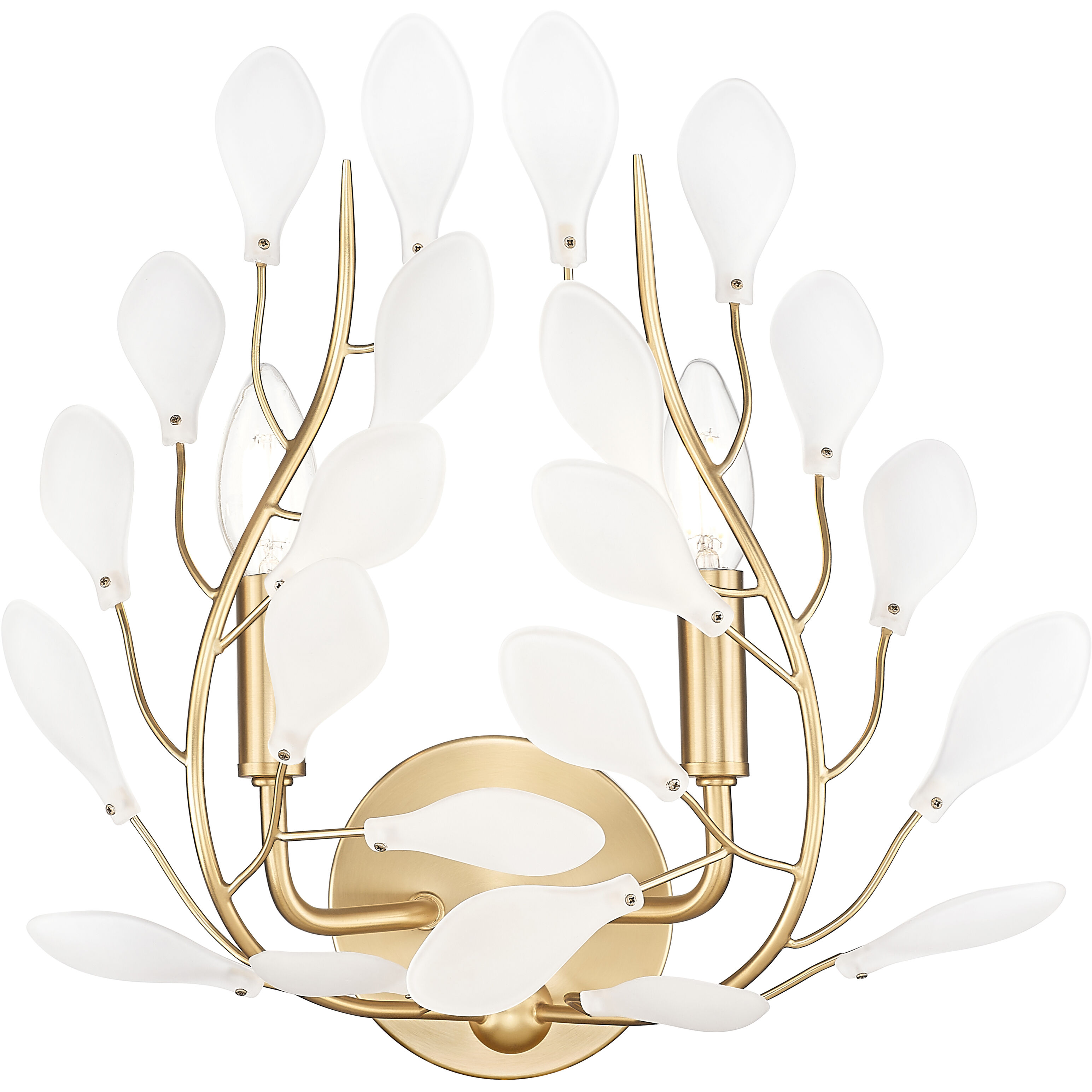 Claudine Wall Sconce Wall Light in Modern Gold