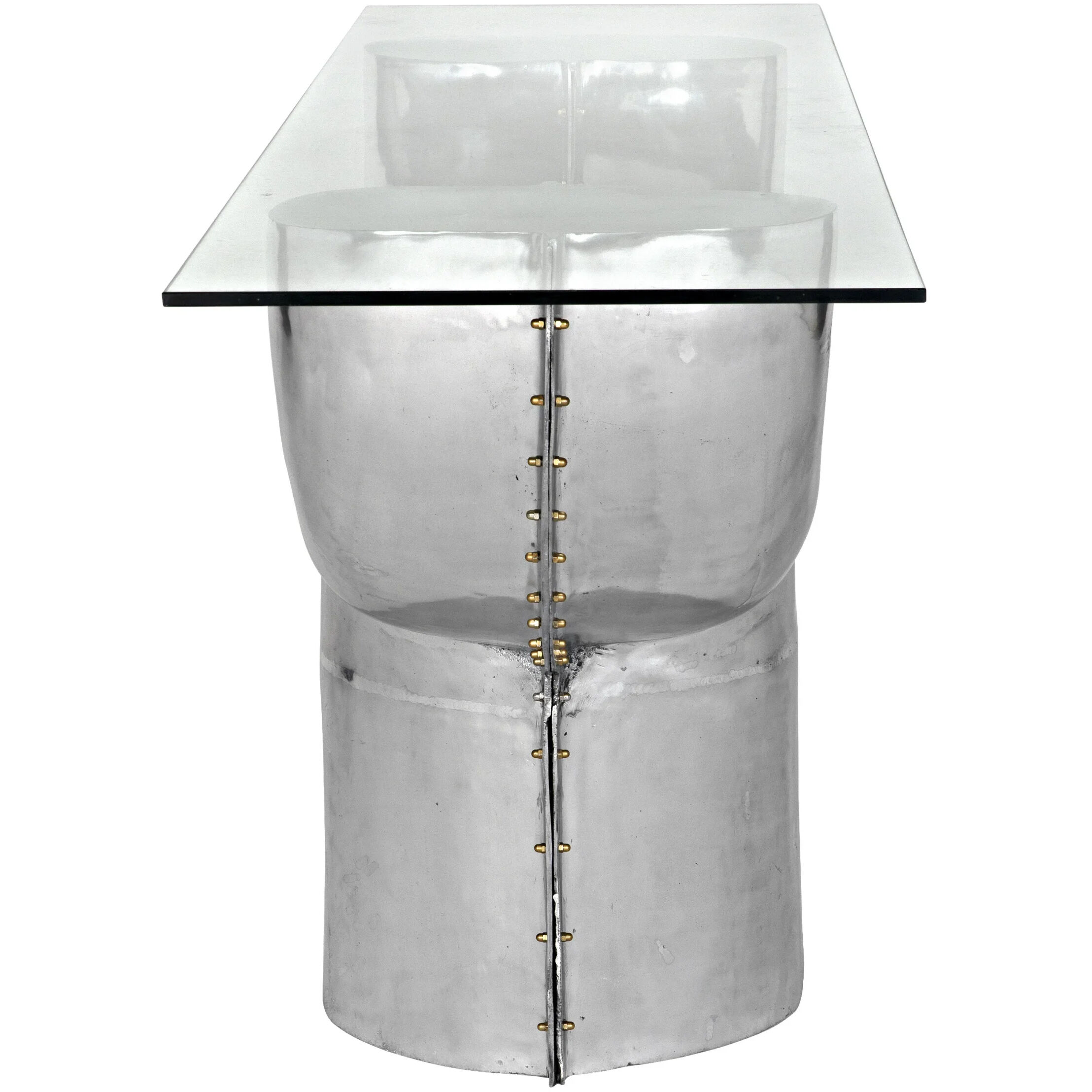 Titan 69 X 20 inch Chrome Console