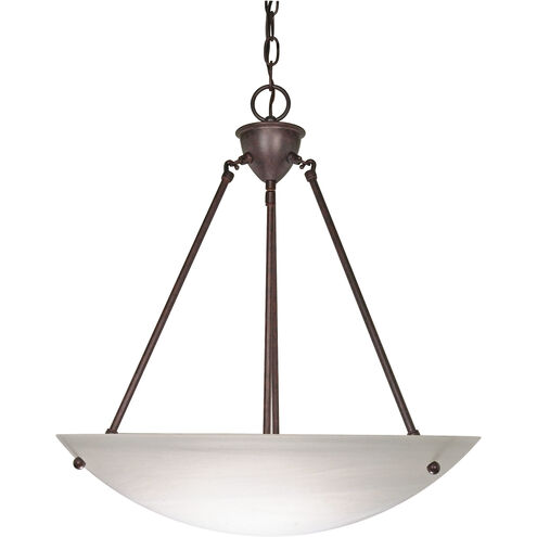 Brentwood 3 Light 23 inch Old Bronze Pendant Ceiling Light