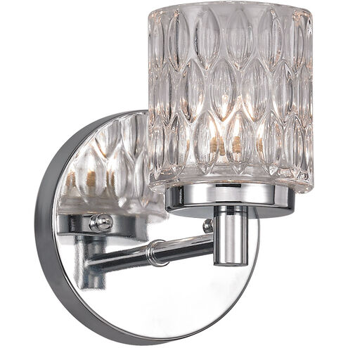 Bayou 1 Light 6 inch Polished Chrome Wall Sconce Wall Light