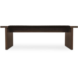 Merritt Brown Outdoor Bench