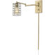 Jett 1 Light 5 inch Aged Brass Sconce Wall Light