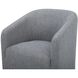 Sandy Grey Rolling Dining Chair