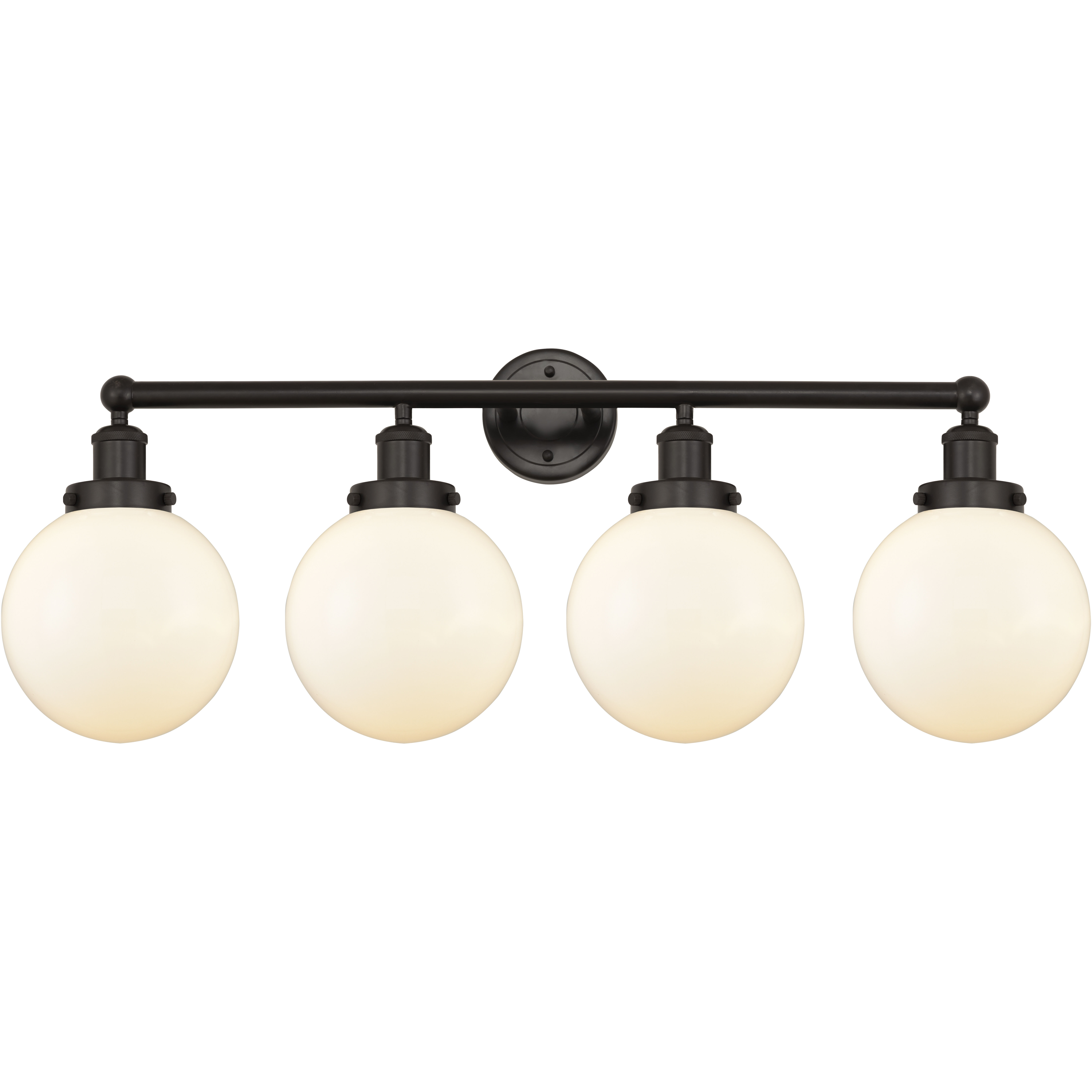 Beacon 4 Light 33.5 inch Oil Rubbed Bronze Bath Vanity Light Wall Light