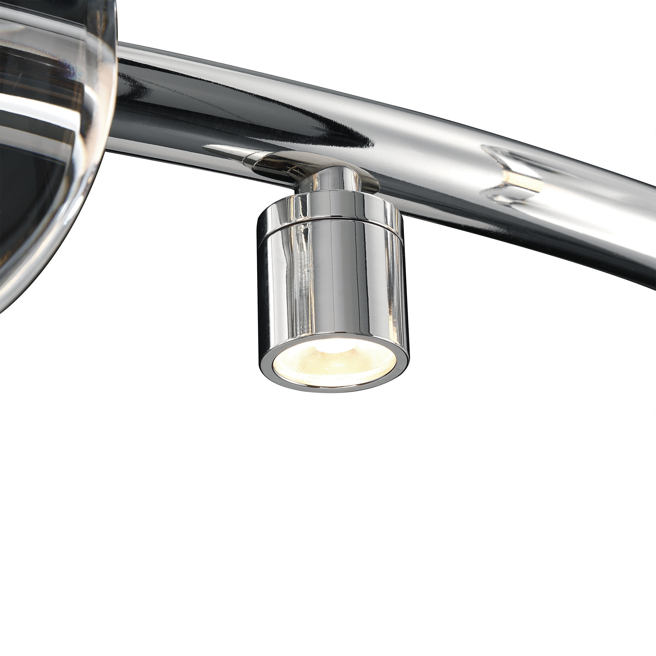 Ziva Celestia 49 inch 4.00 watt Chrome Chandelier Ceiling Light