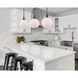 Ballston Concord 1 Light 8 inch Matte Black Mini Pendant Ceiling Light in Incandescent, Matte White